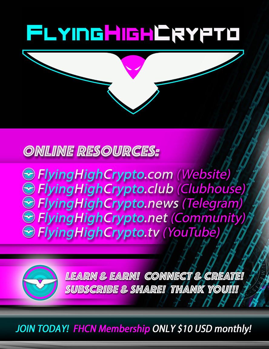 FlyingHighCrypto Network splash page